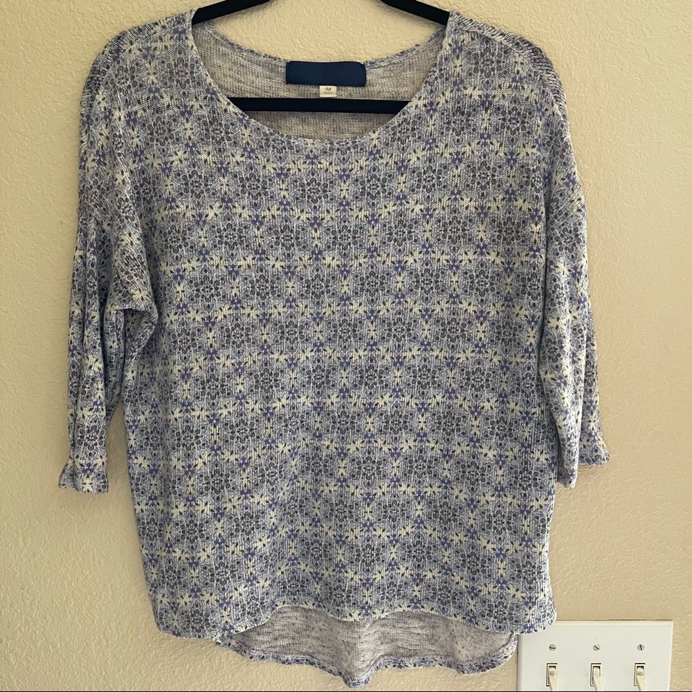 Francesca’s 3/4 Sleeve Sweater